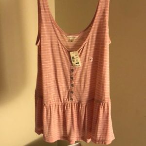 peplum tank top